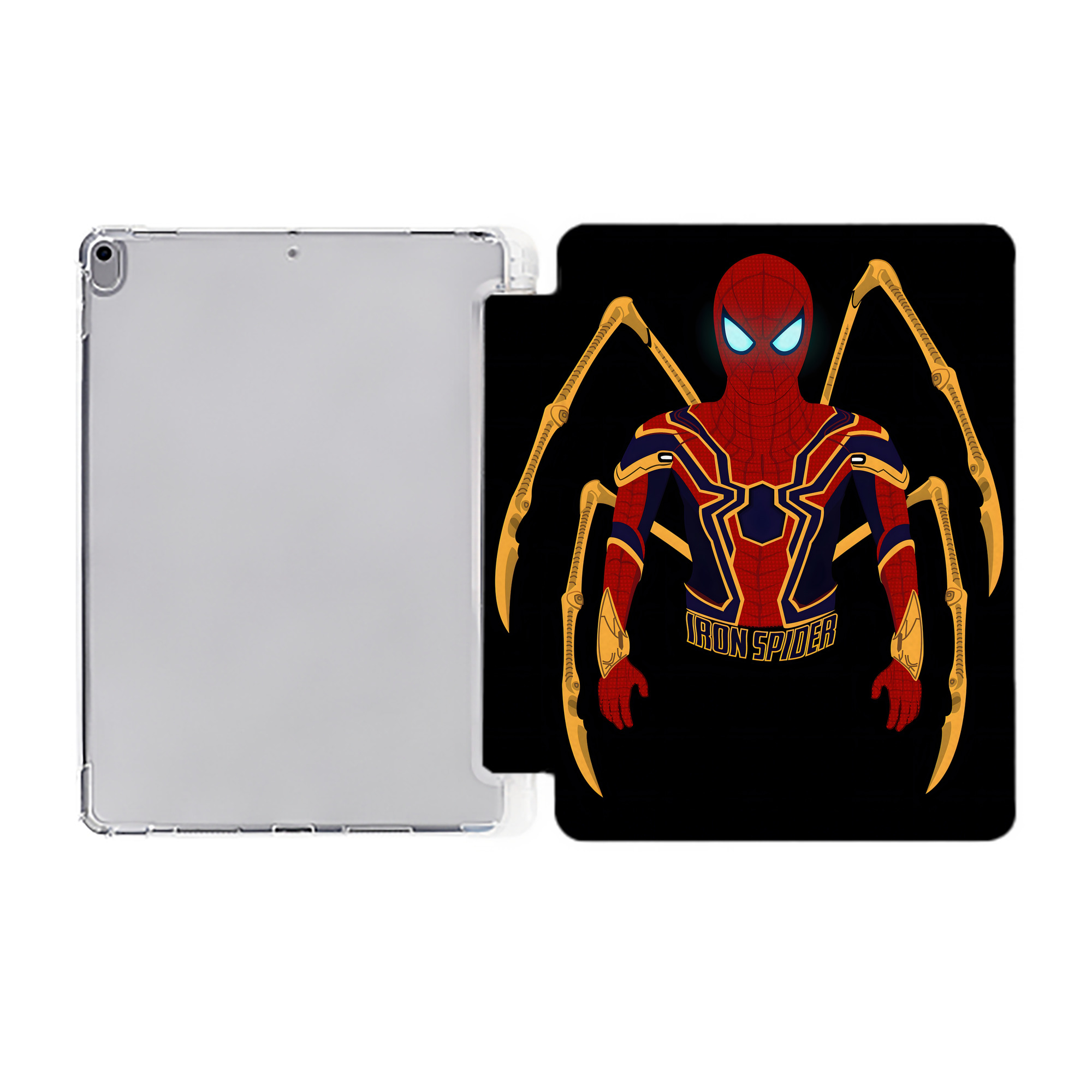 （画像用） アベンジャーズ The Avengers IPad ケース ペン収納付き 三つ折りスタンド PUレザー×シリコン 対応機種9.5/10.5/10.9インチ